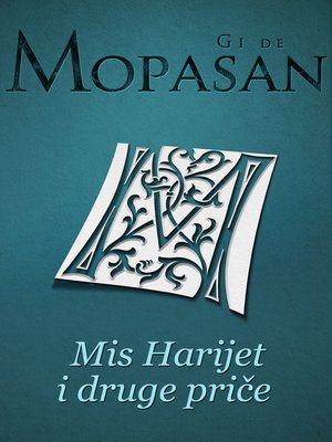 cover image of Mis Harijet i druge priče